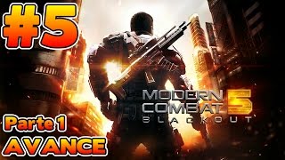 Modern Combat 5 Blackout  Capítulo 5  Parte 1  Avance [upl. by Nickles203]