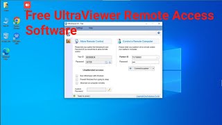 How to Download and Use UltraViewer amp anydesk Remote Desktop access for Windows 101178 [upl. by Nrevel245]