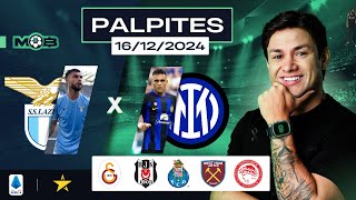 PALPITES DE FUTEBOL PARA O DIA 16 12 2024  BILHETE PRONTO SEGUNDOU NO MUNDO BET [upl. by Balmuth]