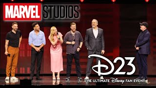 Marvel at D23 Disney Entertainment Showcase – quotCaptain America 4quot quotIronheartquot and quotDaredevilquot [upl. by Ro]