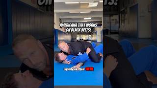 Americana that Works on Black Belts bjj jiujitsutraining bjjtraining jiujitsu bjjtechnique [upl. by Edrock610]