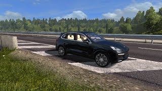 Porsche Cayenne Turbo S 2016 ETS2 131 [upl. by Nylirehc535]