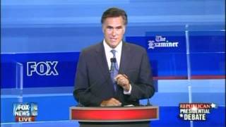 Romney Bachmann Pawlenty Ron Paul Spar On Individual Mandate Health Law [upl. by Kannan]