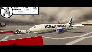 MSFS LIVE  PMDG 737  Chicago Midway KMDW Minneapolis Minnesota KMSP SWA OPS [upl. by Esiled]