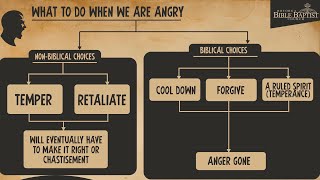 Practical Christian Living Flow Charts  9 What To Do When We Are Angry [upl. by Trinl683]