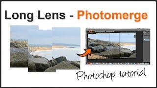 Photography Tips Photomerge a panorama in Photoshop Pt2 [upl. by Chip]