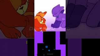 The Fall of Harmony AU Pt 3 Smiling Critters Animation  Blue Bouncing Square [upl. by Sisile]