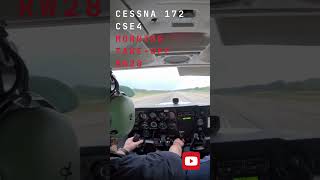 TAKEOFF CSE4 28🛬 😍 plane aviation ppl avion quebec landing atterrissage [upl. by Moureaux]