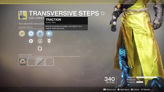 Destiny 2  Transversive Steps with Traction Perk [upl. by Button]