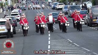 Magheraglass flute  Derryloran Boyne Defenders Parade 2024 [upl. by Maressa]