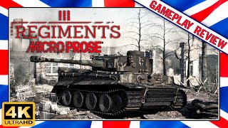 MicroProse Regiments Full Game Release  GAMEPLAY REVIEW Sim UK [upl. by Aneed]