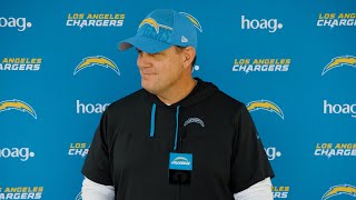 Interim HC Smith On Injury Updates vs Broncos  LA Chargers [upl. by Eittod]