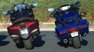 Honda Goldwing VS Yamaha Star Venture Which One Better [upl. by Ottinger]