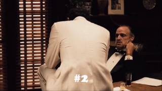 The Godfather Top 5 Scenes [upl. by Raycher]