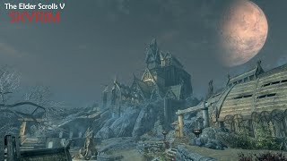 Skyrim Ep 1 نجات وایتران از حمله اژدها [upl. by Mairb]