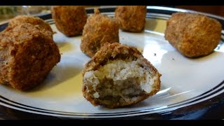 Cincinnati GoettaCajun Boudin Balls [upl. by Ahsas]