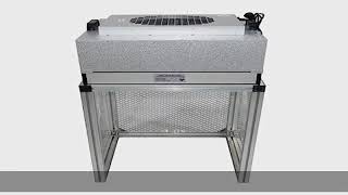 INTSUPERMAI Vertical Laminar Flow Hood Air Flow Clean Bench with HEPA Filter for for Class 100 Alum [upl. by Artenra]