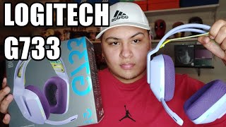 Logitech G733 Review y Unboxing [upl. by Eelnyl]