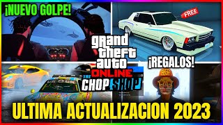 NUEVA ACTUALIZACION en GTA 5 Online ULTIMA DEL AÑO TODO LO NUEVO NUEVO GOLPE EVENTO AÑO NUEVO [upl. by Lebasiram]