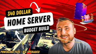 I Built a 40 Budget Home Server [upl. by Maillw]