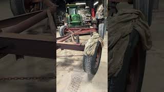 Restoring old hay wagon running gear [upl. by Strepphon939]