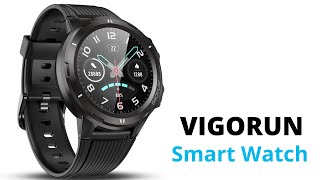 Vigorun Fitness Smartwatch  Unboxing and First Look [upl. by Giustino]