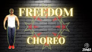 Freedom by Beyoncé feat Kendrick Lamar choreo Zumba or dance fitness choreography [upl. by Odnala132]