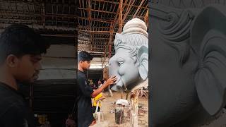 Ganpati Face making  Parel work shop Live [upl. by Erine252]