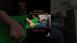 Versailles therevenantchoir guitarsolo guitarcover ギター [upl. by Nauwaj]