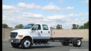 2002 Ford F650 XLT Crew Cab Chassis [upl. by Kellda]