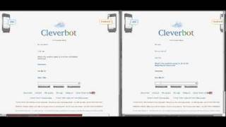 cleverbot talking to cleverbot [upl. by Suoiradal]