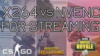 NVENC vs X264 with RTX 2080ti  Streaming amp Gaming [upl. by Elehcir199]