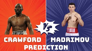 Terence Crawford vs Israil Madrimov Prediction [upl. by Aehcim]