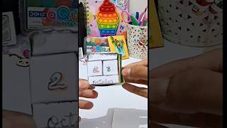 How to make diy desk calendarmini paper desk calendar [upl. by Griggs989]