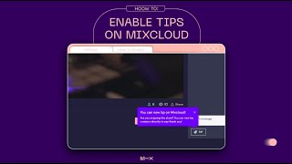 How to Enable Tipping on Mixcloud [upl. by O'Callaghan]