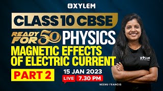 Magnetic Effects Of Electric Current  Complete NCERT WITH BACK EXERCISE in 1 Video  Class 10th [upl. by Tran389]