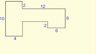 Perimeter and Area of Irregular Shapes [upl. by Schiro]