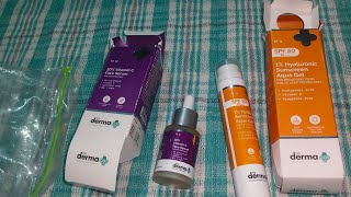 The Derma Co Combo Offer Of Vitamin C Face Serum And Sunscreen Lotion Combo Offer 🔥 [upl. by Garnes979]