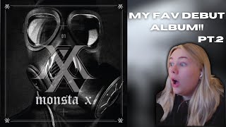 MONSTA X TRESPASS DEBUT ALBUM PT2  REACTION [upl. by Yur]