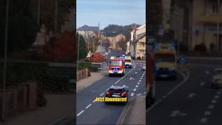 Einsatzfahrt LF20 FF JessenElster amp RTW DRK RW JessenElster  Kurzvideo [upl. by Atinreb]