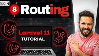 Laravel 11 tutorial in Hindi 8 Routing in laravel [upl. by Vento210]