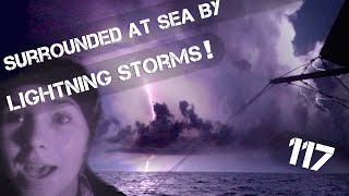 Lightening Storms while Sailing the Caribbean Coast of Colombia Ep117 [upl. by Zobkiw406]