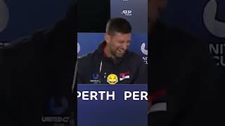 Djokovic STUNNED the Chinese reporter in Australia viral [upl. by Skippy]