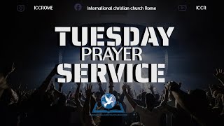 TUESDAY PRAYER SERVICE  ICCR [upl. by Tuorah]