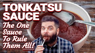 Simple TONKATSU Sauce Recipe  One SAUCE To Rule Them ALL [upl. by Fenny]