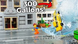 I Flooded my LEGO CITY [upl. by Norok]