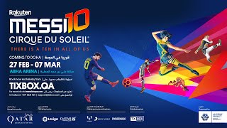 MESSI10 BY CIRQUE DU SOLEIL  OFFICIAL TRAILER  QATAR 2020 [upl. by Pru]