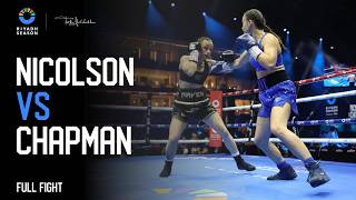 FULL FIGHT  Riyadh Season Skye Nicolson vs Raven Chapman [upl. by Sigismundo]