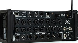 Behringer XR18 XAir Digital Mixer Overview  Sweetwater Sound [upl. by Silirama]