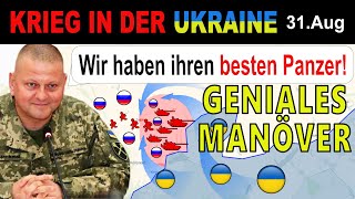 31AUGUST Ukrainer ziehen die Schlinge zu  Russen rennen davon und lassen intakten Panzer zurück [upl. by Butte373]